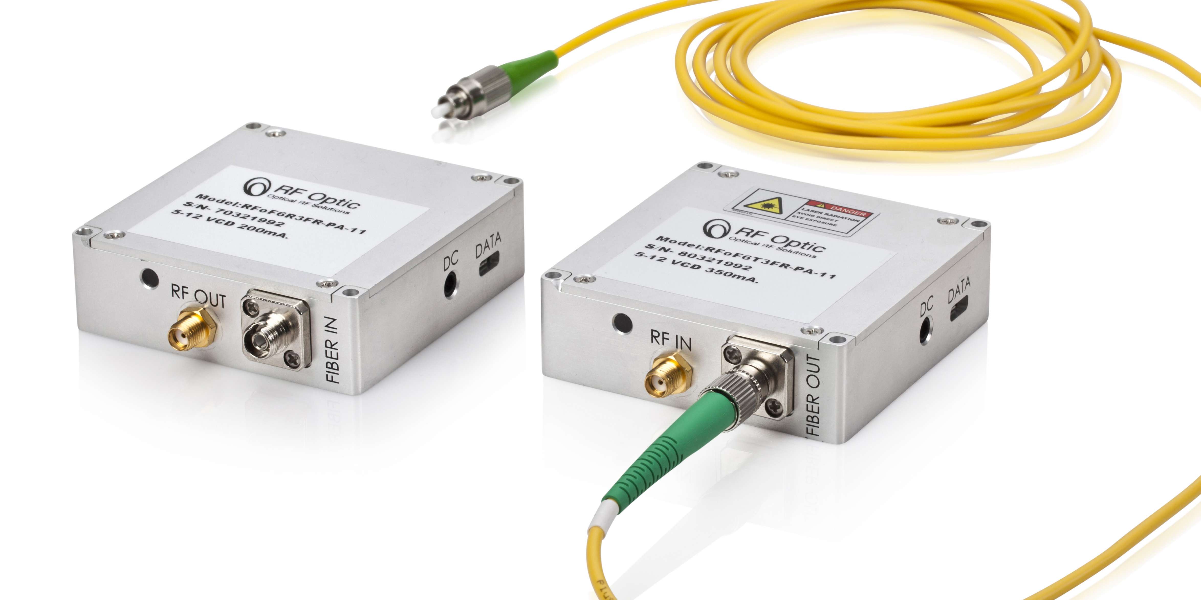 New RFoF 6.0GHz2 Programmable RF over Fiber 6.0GHz2 Product